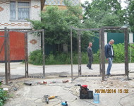Забор ул.Учительская