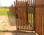Деревянный забор (д. Головино)