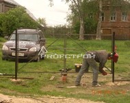 Ворота и калитка (Деревянный забор (д. Головино))