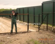 Ворота и калитка (Деревянный забор (д. Головино))