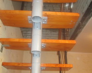 Комбинированная модульная лестница